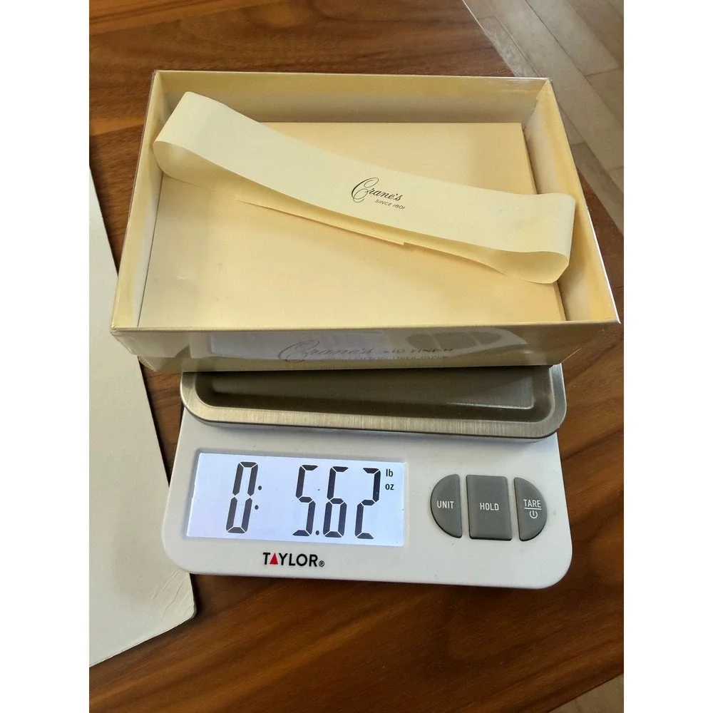 Crane Correspondence Cards Partial Set Ecru Kid Finish Cotton Stationery